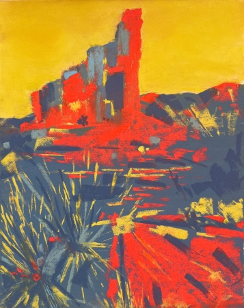 High Chroma III South Prong by artist Sarah Leslie